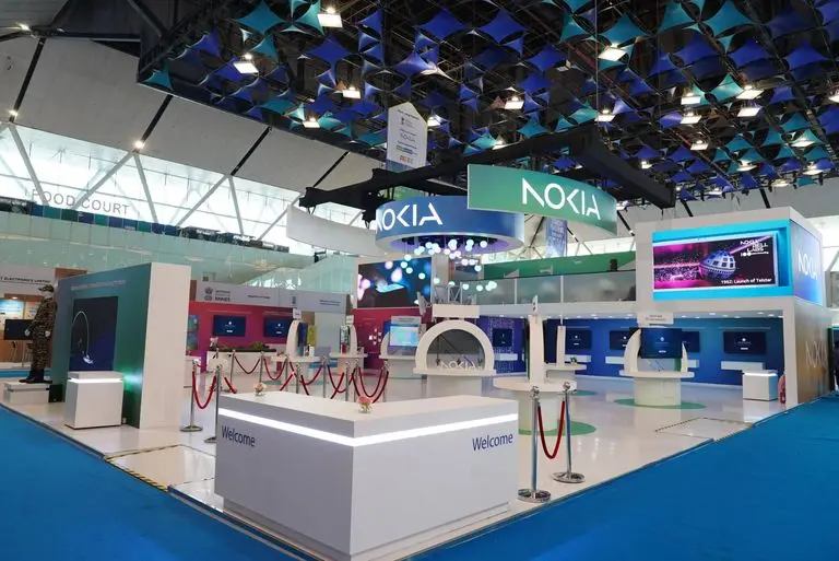 Nokia @ India Mobile Congress 2025 — B2B Exhibition for Nokia by HEX (image 10)