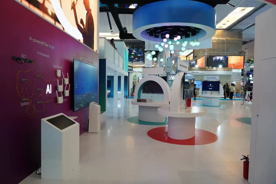 Nokia @ India Mobile Congress 2025 — B2B Exhibition for Nokia by HEX (image 2)