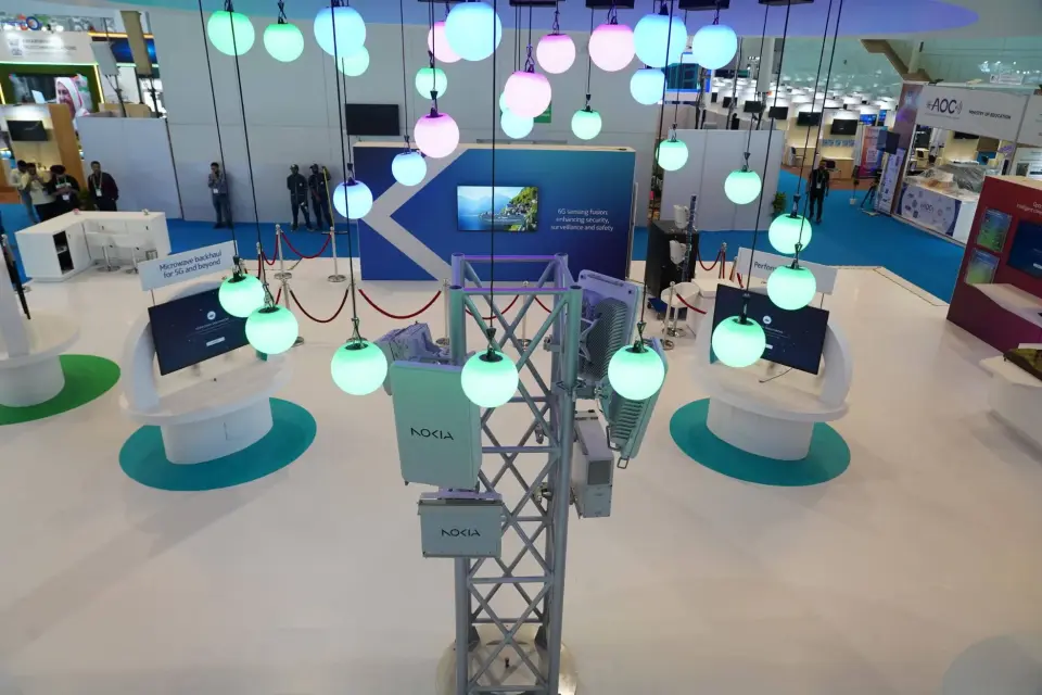 Nokia @ India Mobile Congress 2025 — B2B Exhibition for Nokia by HEX (image 7)