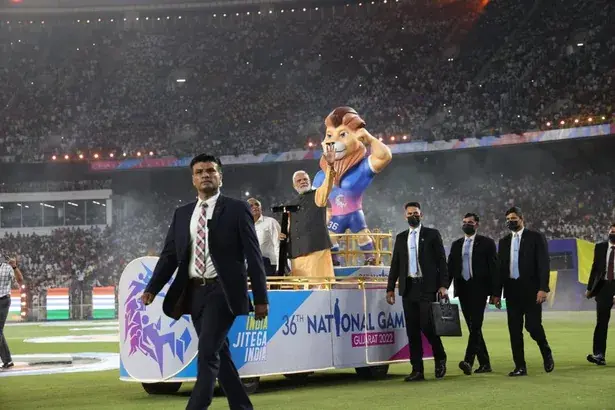 National Games Opening Ceremony — Opening Ceremony for National Games of India by HEX (image 4)
